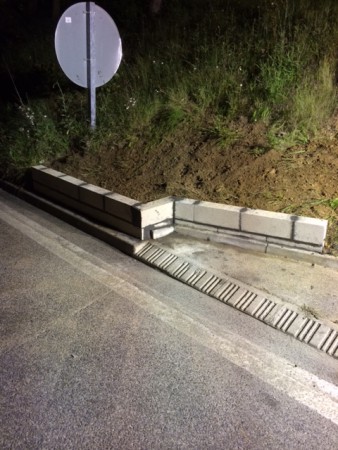 Chantier de nuit bretelle A104