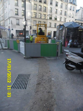Chantier Paris - PPP Caméras de Paris